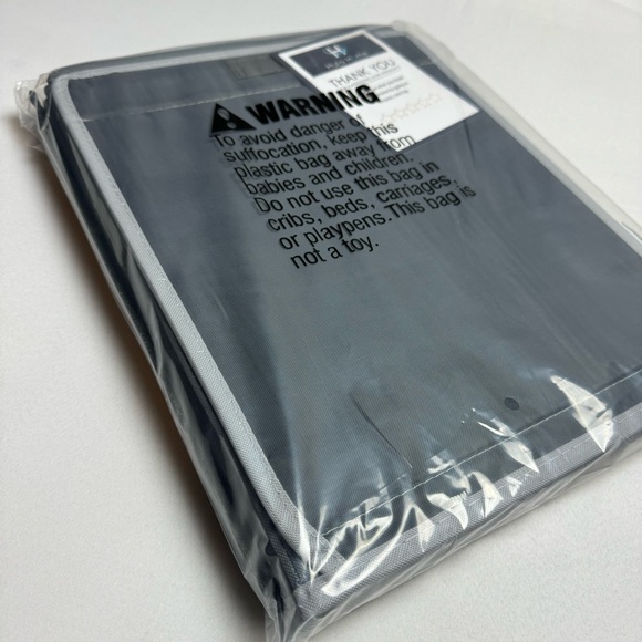 NWT Hula Home Large Lightweight (Linen/Poly) Collapsible Toy Box - Picture 7 of 8